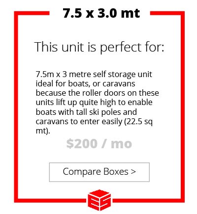 Echuca Storage Box 7.5 x 3.0 2022-01-01